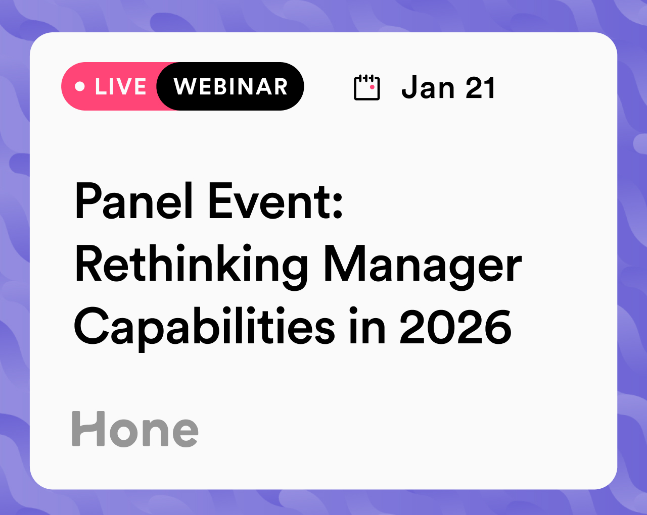 Rethinking Manager Capabilities in 2026