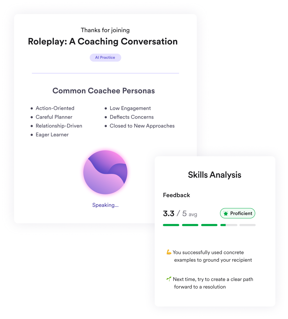 AI Lessons and Roleplays