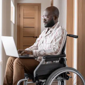 Class from wheelchair