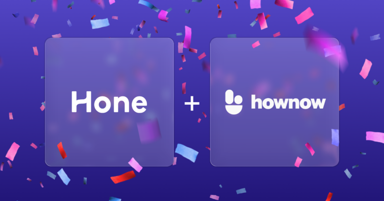 Hone Hownow announcement Blog