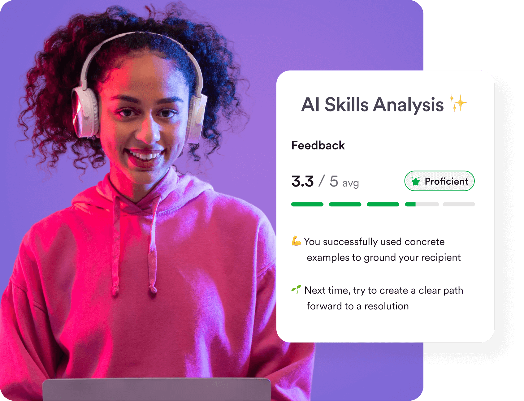 Personalized feedback 1