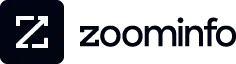 zoominfo logo in black